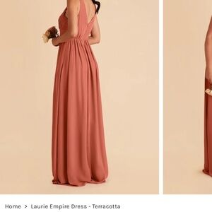 Birdy Grey Tan One Shoulder Sleeveless Gown V-neck